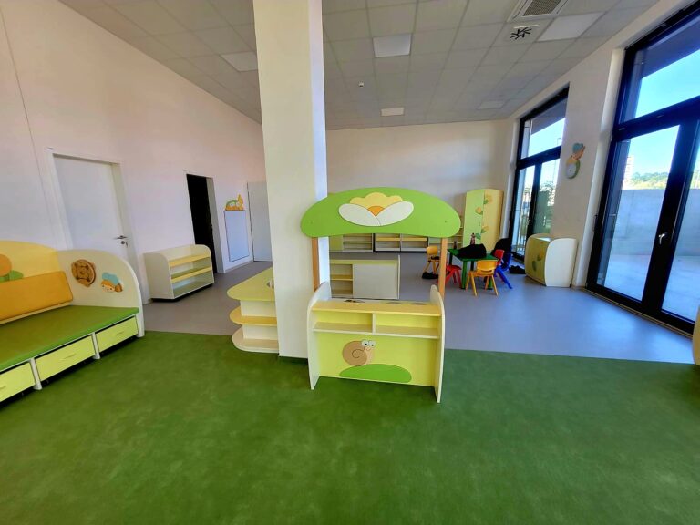 Ve školce U Tesly se finišuje
